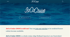 Desktop Screenshot of jococruise.com